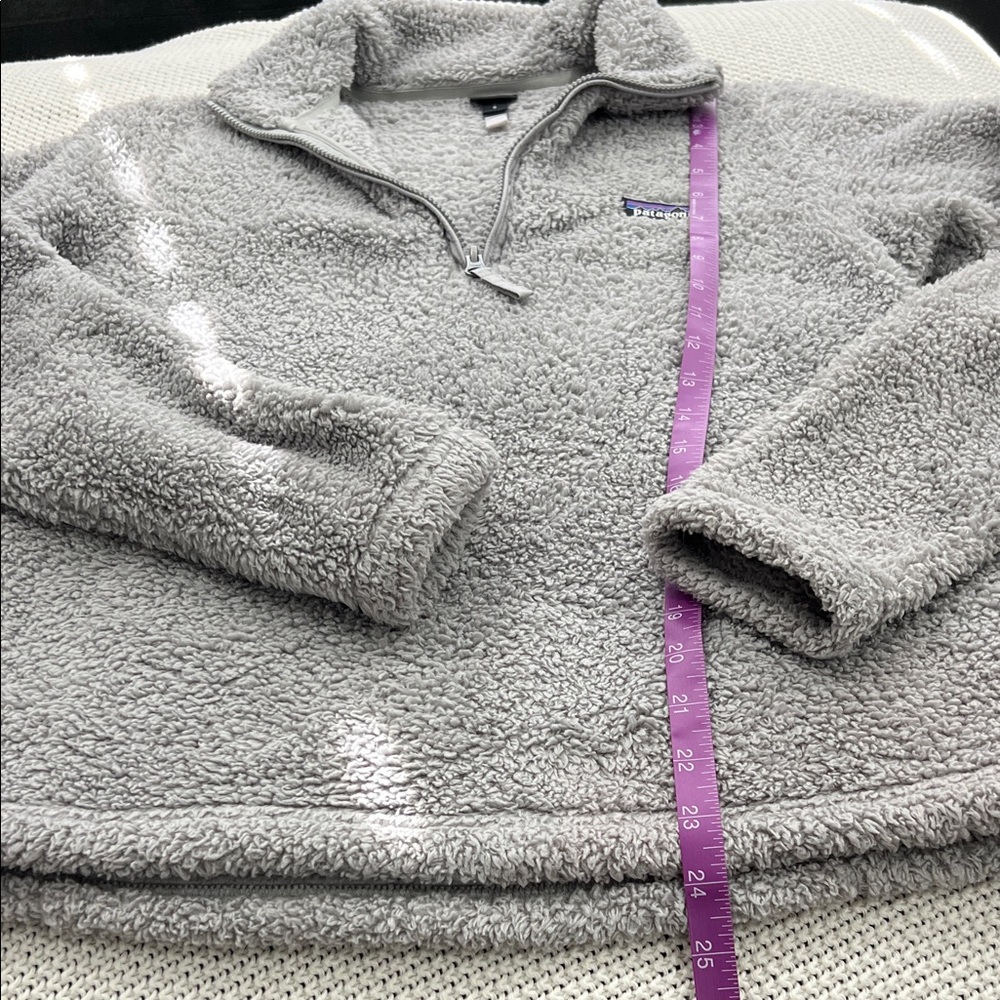 Patagonia Women's Gray Quarter-Zip Fleece - Picture 10 of 13